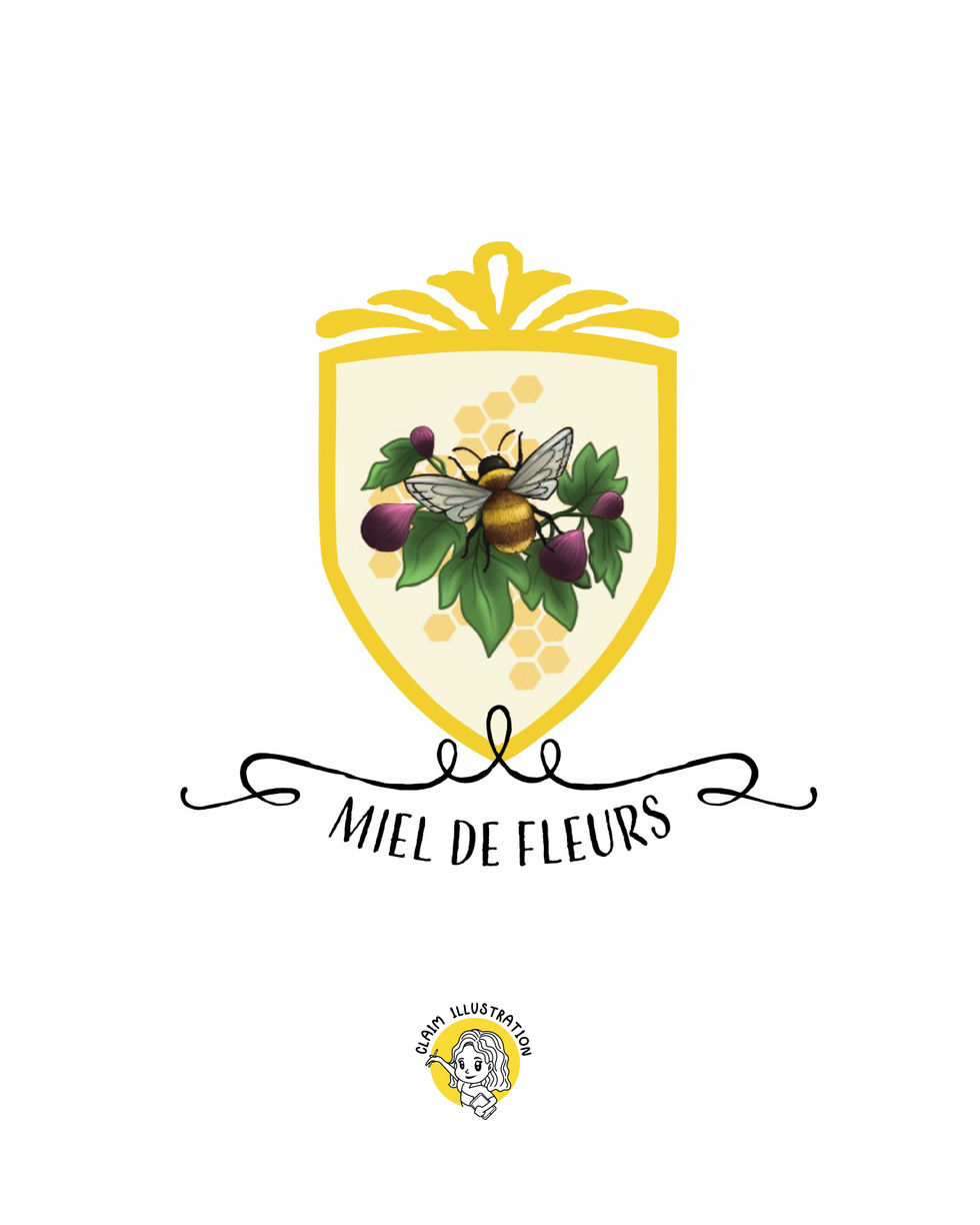 Miel de fleurs - Croquis
