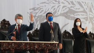 Toma de protesta del Presidente Municipal del H. Ayuntamiento de Oaxaca de Juárez.