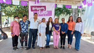 Con representación teatral, se lucha contra la violencia de género; asiste Dip. Haydeé Reyes