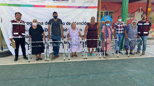Dip. Haydeé Reyes hace entrega de apoyos para la movilidad con apoyo de la Beneficencia Pública