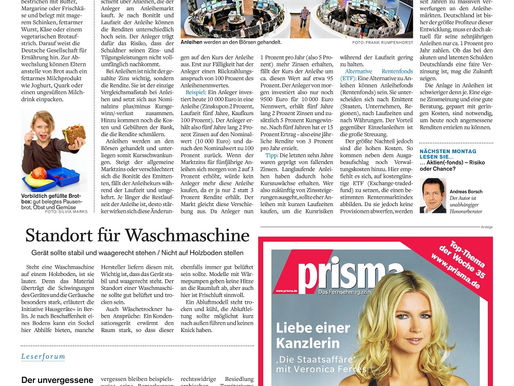 Anleihen erfordern gute Beratung