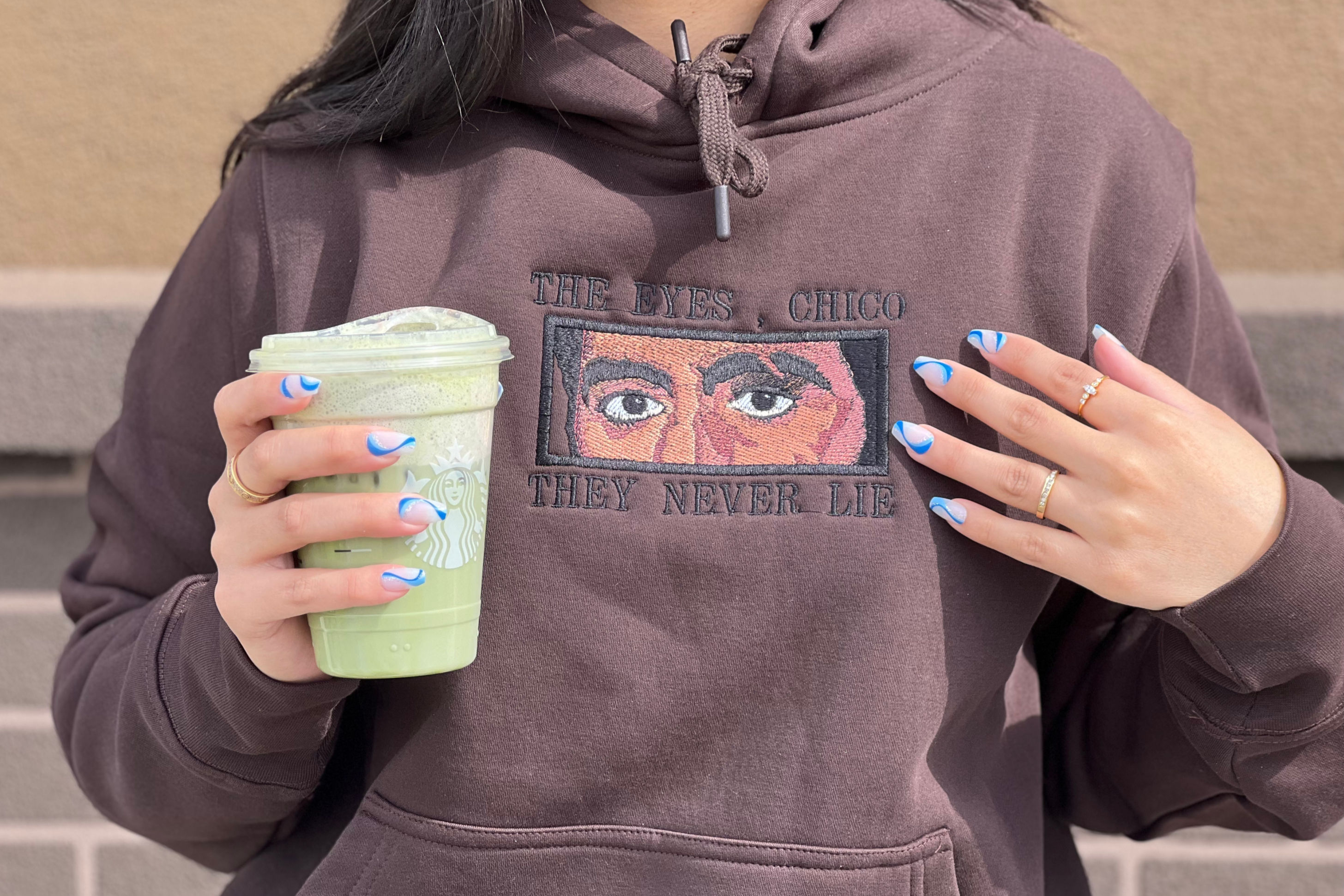 The Eyes, Chico – Espresso Brown Hoodie