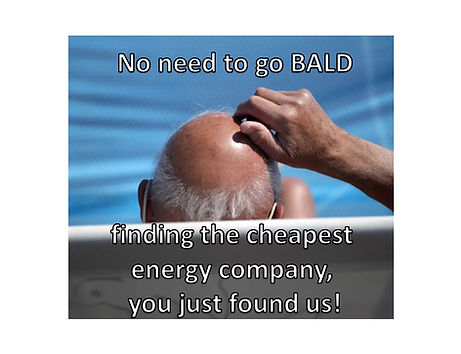 Cheapest Electricity Company – Don’t go Bald Finding it