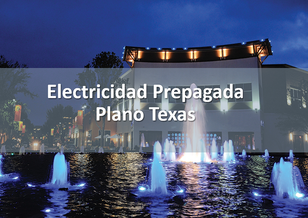 Electricidad Prepagada Plano Texas