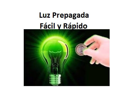 Luz Prepagada Fácil y Rápido
