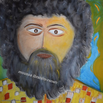 in the past life - oil on canvas 0.6/0.6m