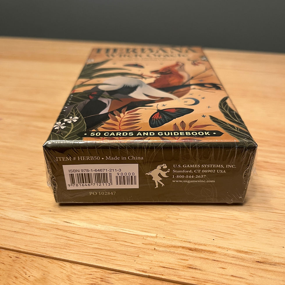 Thumbnail: Herbana Witch Oracle, 50 Cards and Guide Book