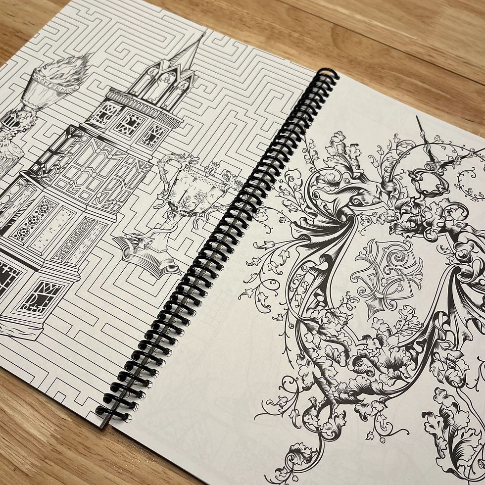 Thumbnail: Harry Potter Coloring Book