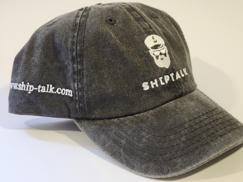 Shiptalk Cap -Washed Black | Shiptalk