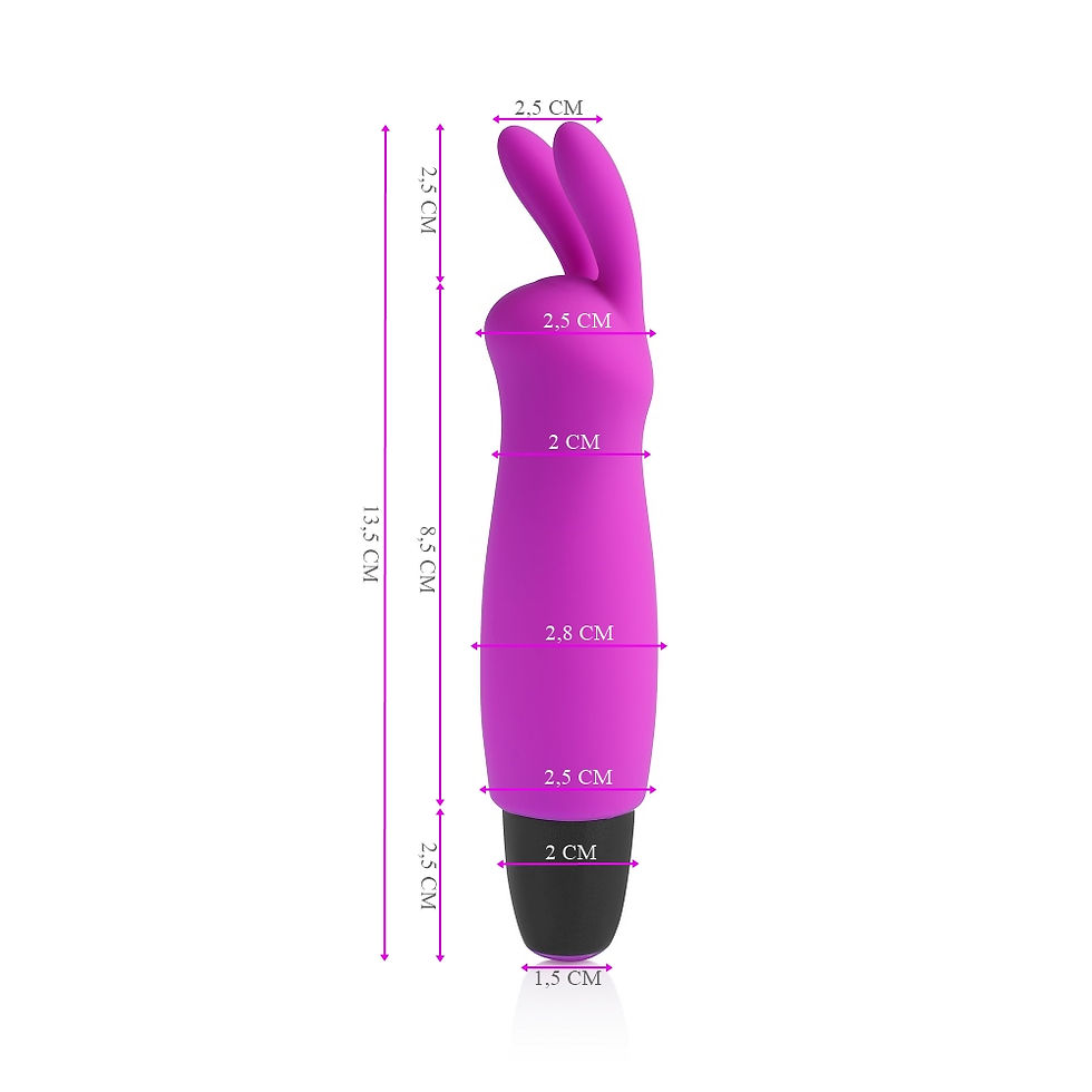 Miniatura: Cápsula Vibratória Purple - Recarregável