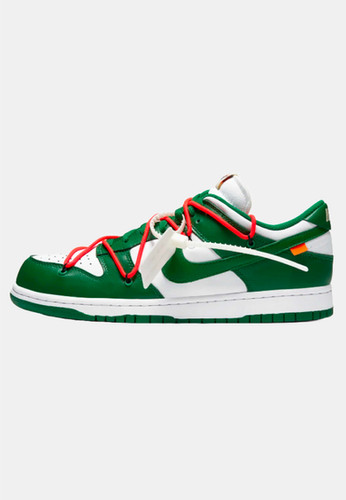 Nike Dunk Low Off-White Pine Green | Sneaxters