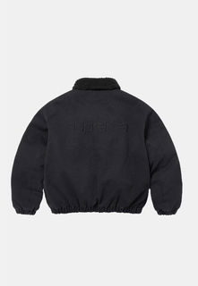 Supreme Faux Shearling Lined Bomber Jacket Black | Sneaxters