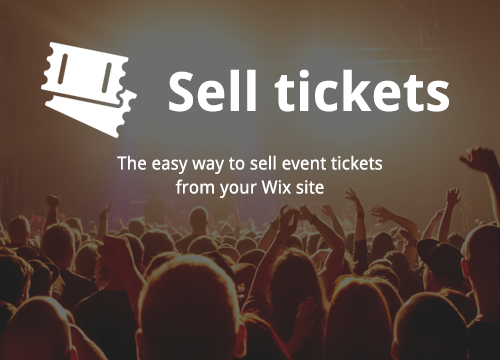 Sell tickets banner