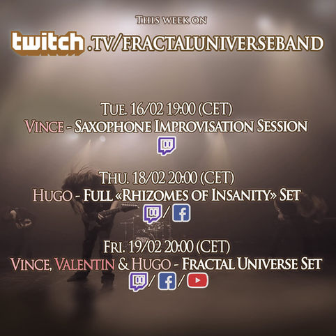 This week on Twitch: Vince, Valentin & Hugo's first stream together!