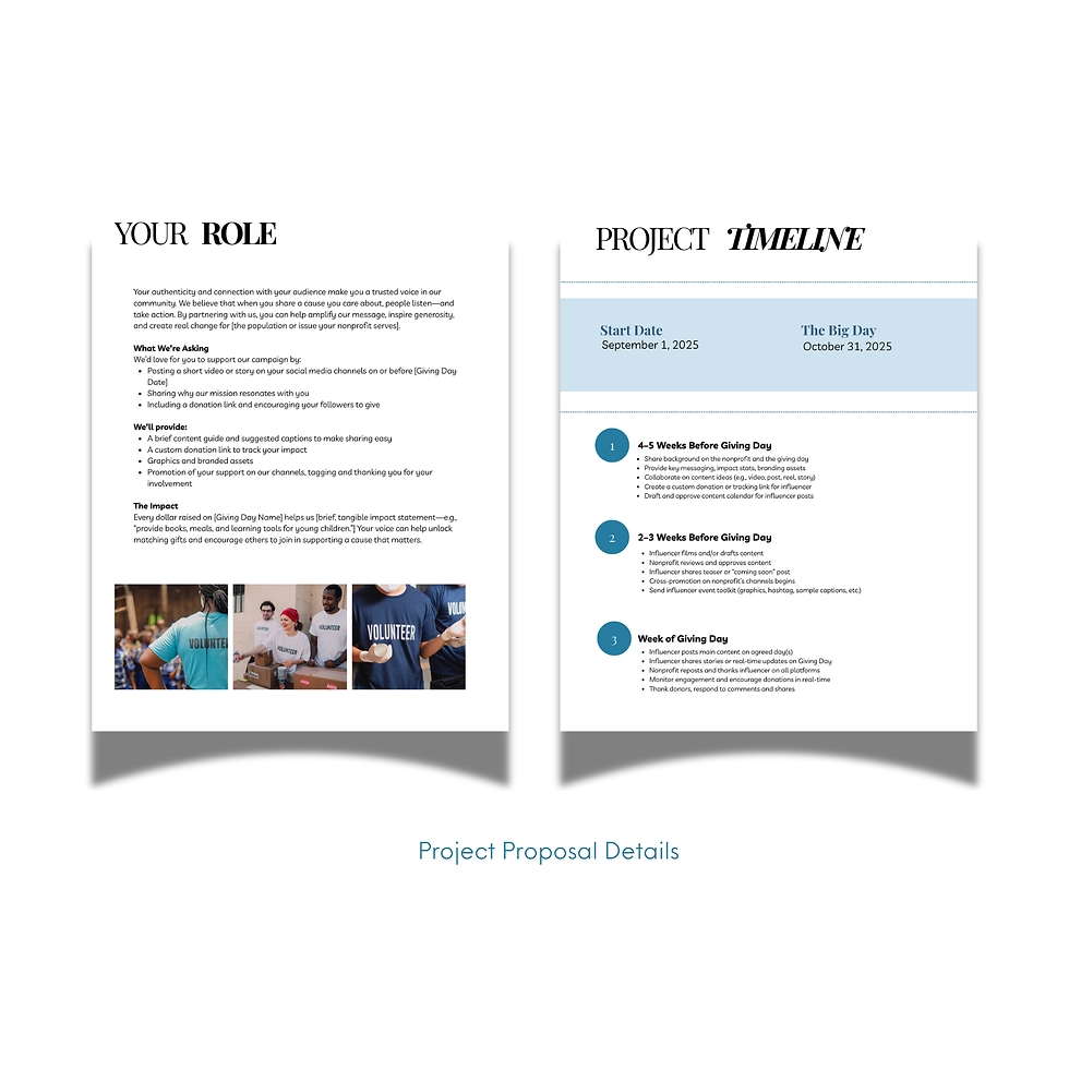 Thumbnail: Influencer Partnership Proposal for Nonprofits