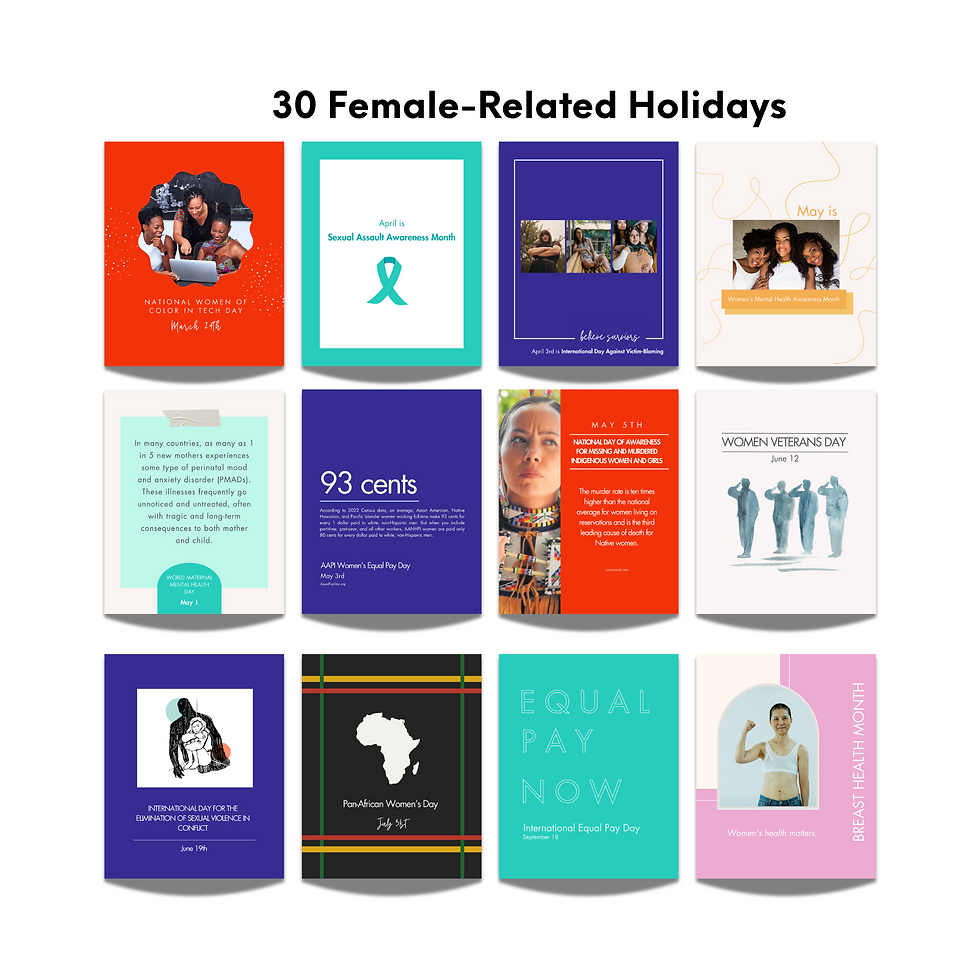 Thumbnail: Empower Women & Girls: 115 Nonprofit Instagram Templates - Spark Change