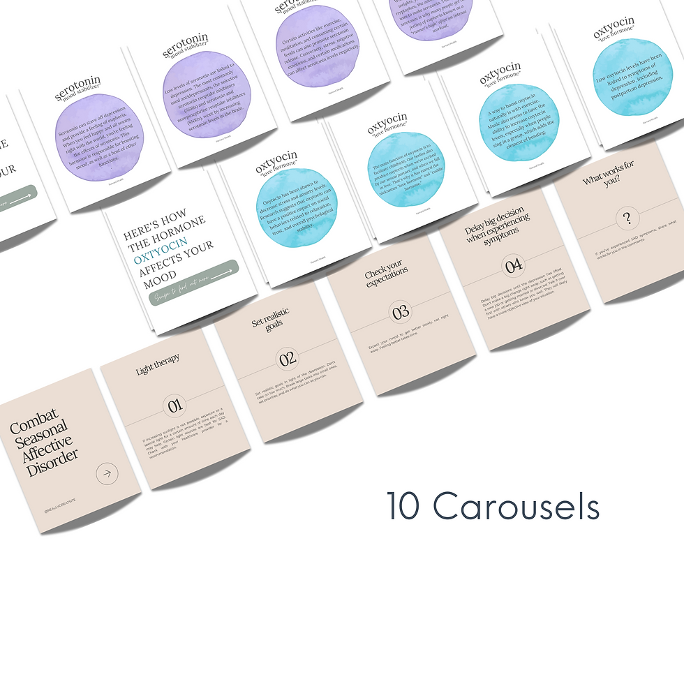 Thumbnail: 100 Mental Health Instagram Templates for Nonprofits