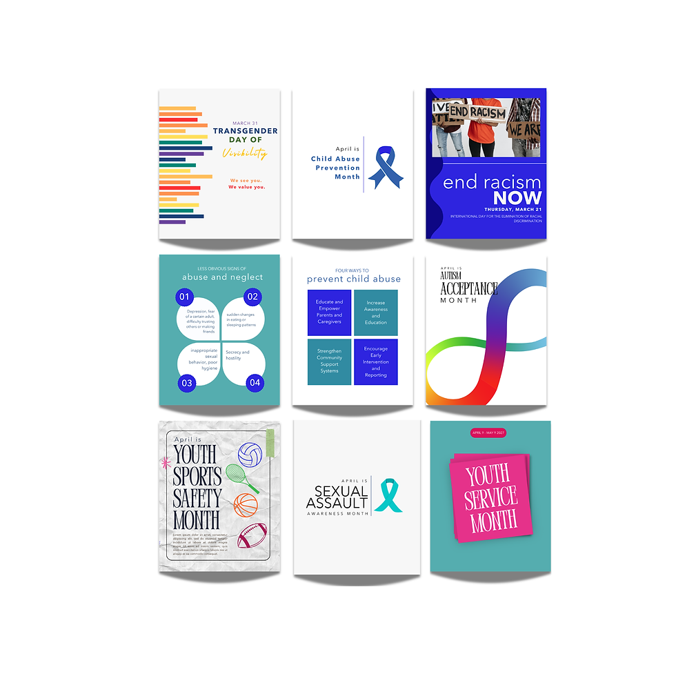 Thumbnail: 125 Instagram Templates for Youth Development Nonprofits