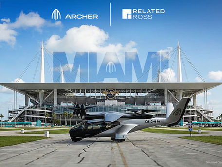 Archer Unveils Ambitious Air Taxi Network for Miami Metro