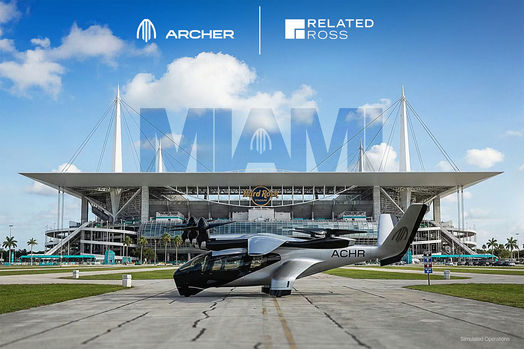 Archer Unveils Ambitious Air Taxi Network for Miami Metro