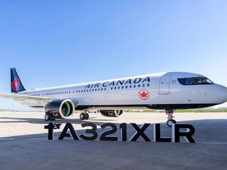 Airbus Delivers First A321XLR to Air Canada