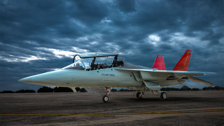 First T-7A Red Hawk Officially Inducted into U.S. Air Force Service