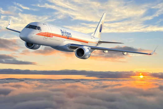 Bridges Air Cargo Launches European Operations with First Embraer E190F Freighter