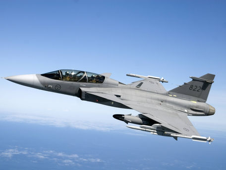 Saab’s New Fighter Radar in the Air