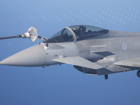RAF Typhoon trains with NATO partners in Baltic Sea Region