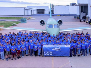 Citation Latitude Celebrates 500th Aircraft