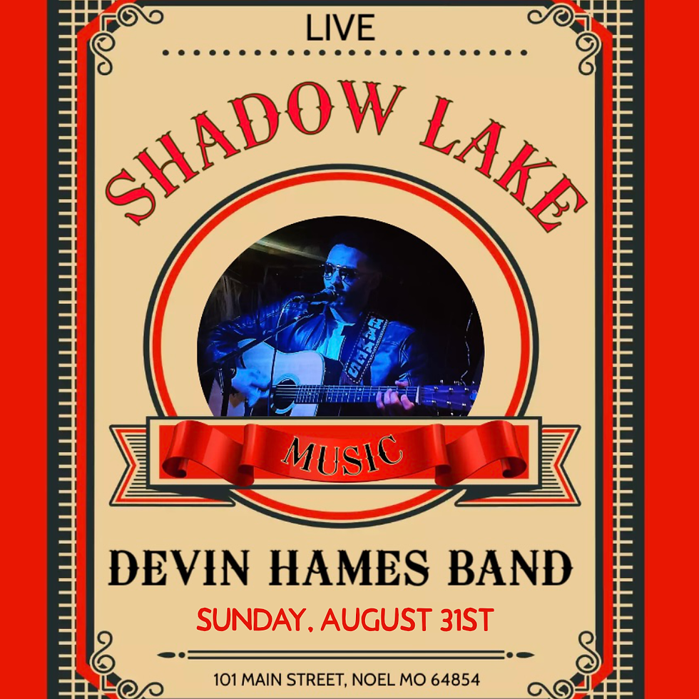 Devin Hames Band Live @ Shadow Lake 