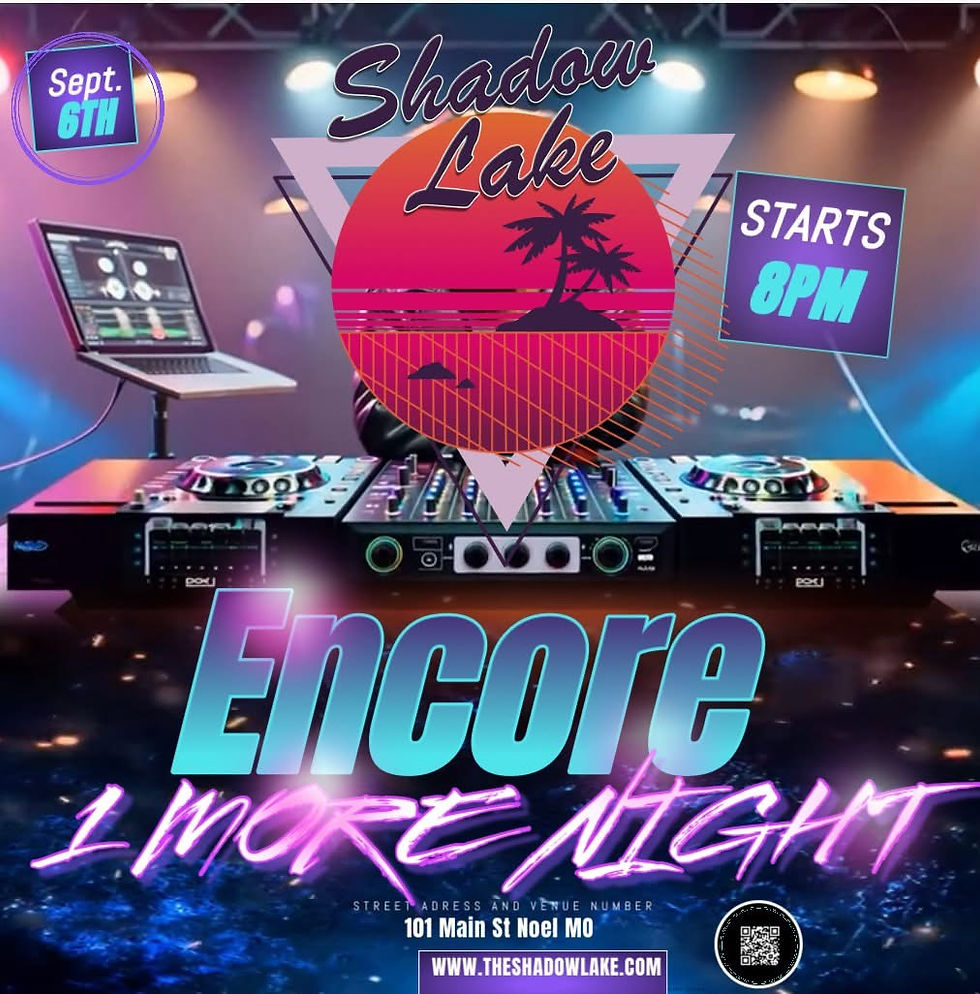 Encore—ONE MORE NIGHT!