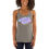 Thumbnail: Women's Splatter Paint Shadow Lake Racerback Tank Top
