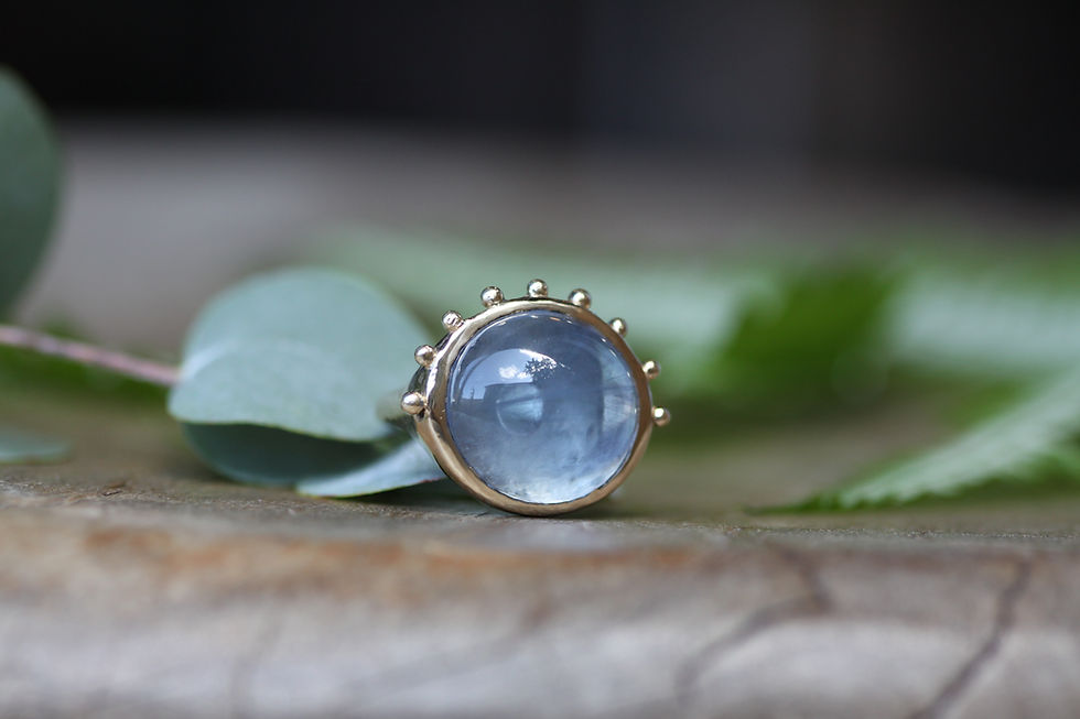 Thumbnail: Santa Maria Aquamarine Talisman Ring