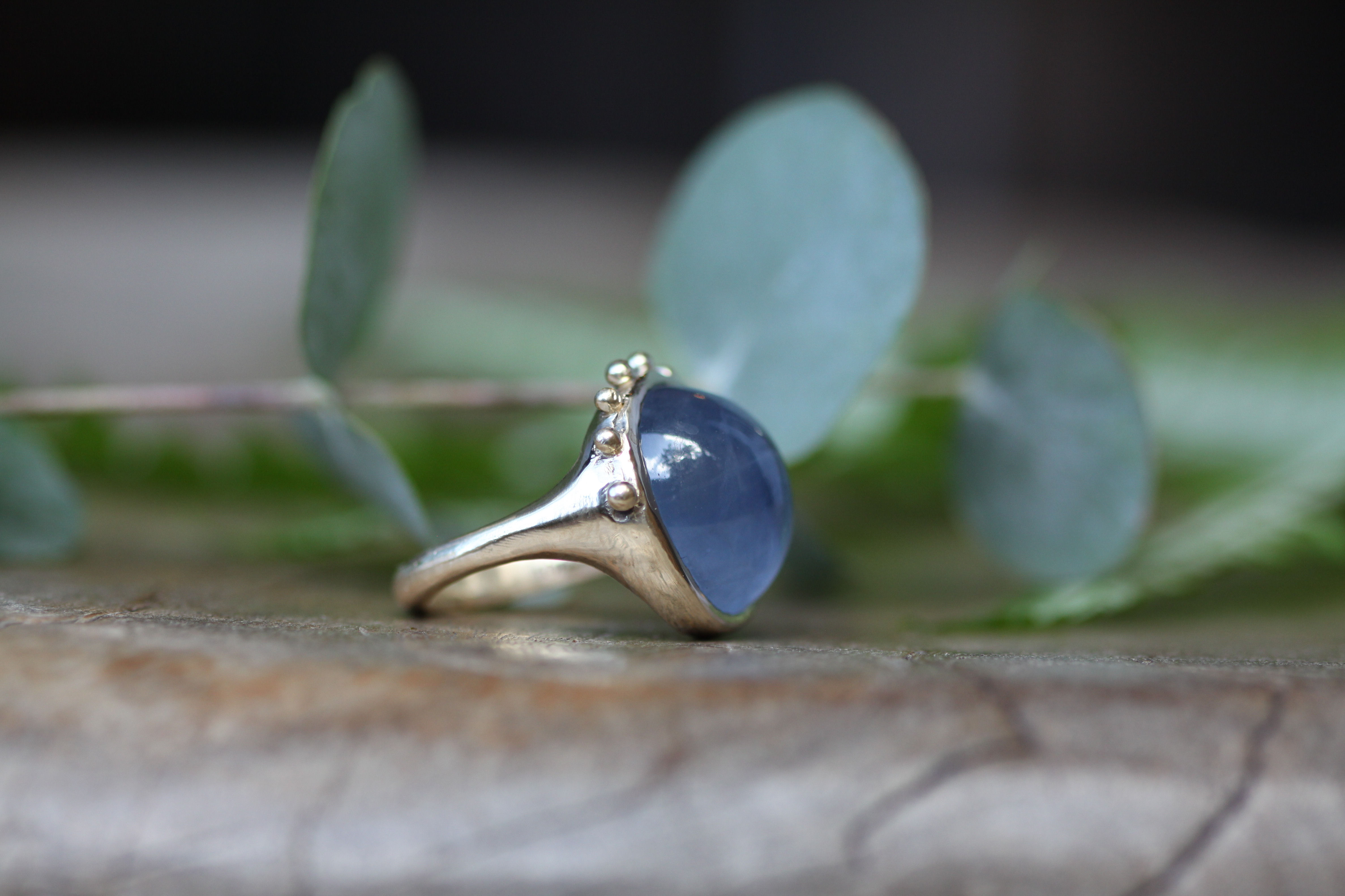 Santa Maria Aquamarine Talisman Ring