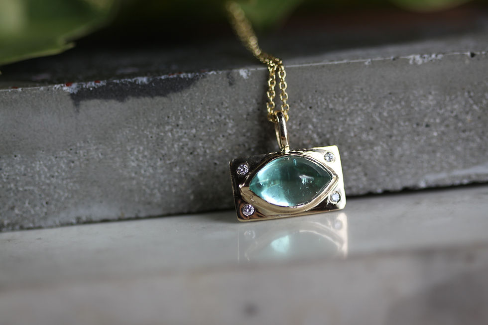 Thumbnail: Double Sided Indicolite Tourmaline