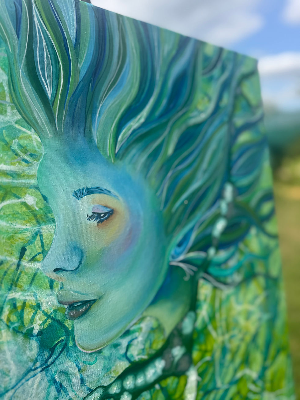 Thumbnail: Original Acrylic Art 'Liraqua'