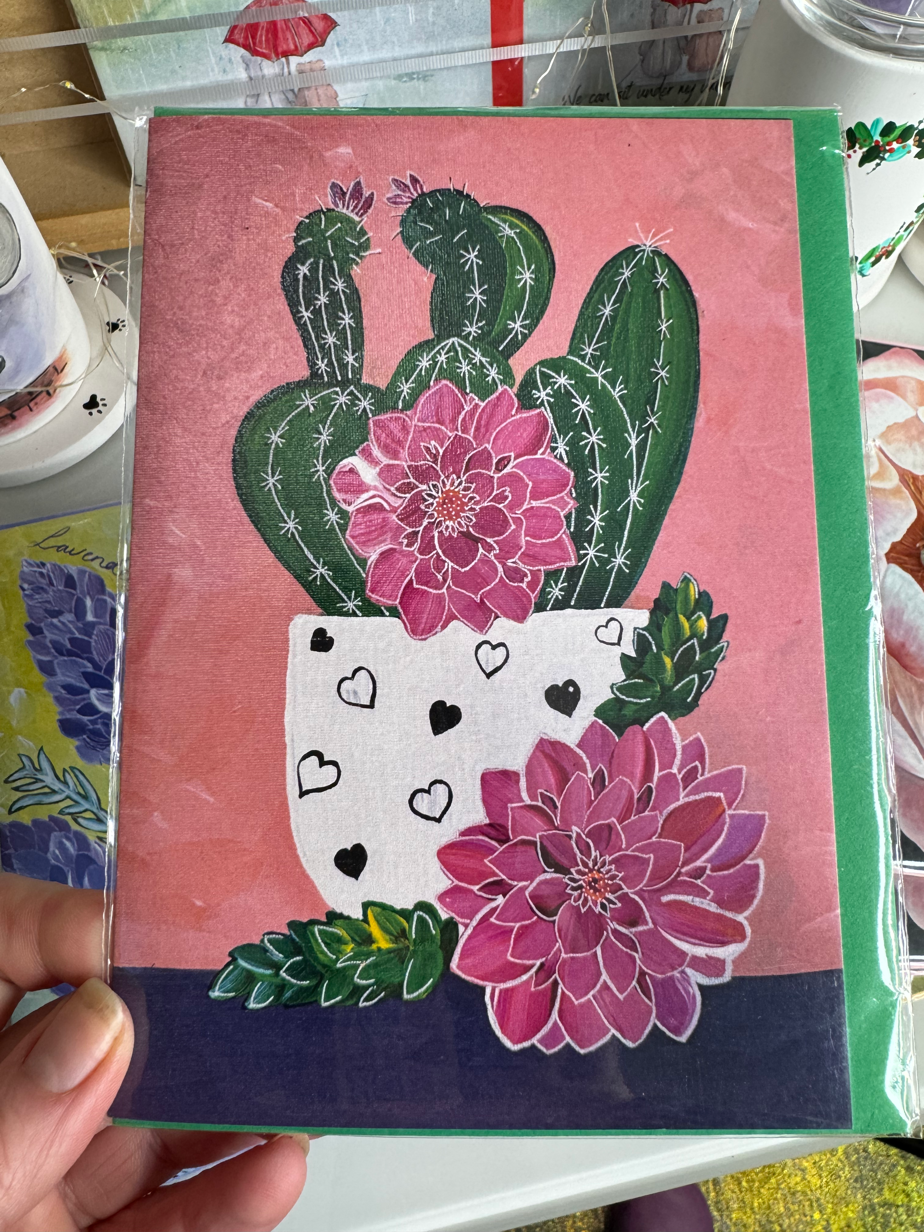 Greeting Card -Prickle me this!