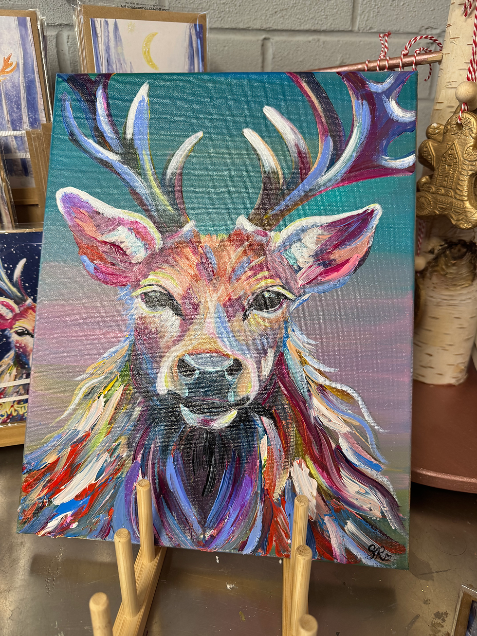 Thumbnail: Christmas Card - 'Claire's Stunning Stag'