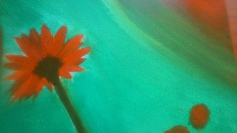 Flor naranja