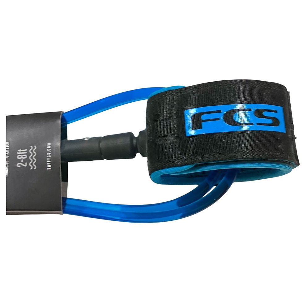 Miniatura: LEASH STREP CORDINHA  6' FCS ESSENTIAL SERIES  ALL ROUND 7MM