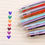 Miniatura: Bolígrafos 6 colores (Kawaii)  - 20-Pack Bolígrafos de punta media retráctiles