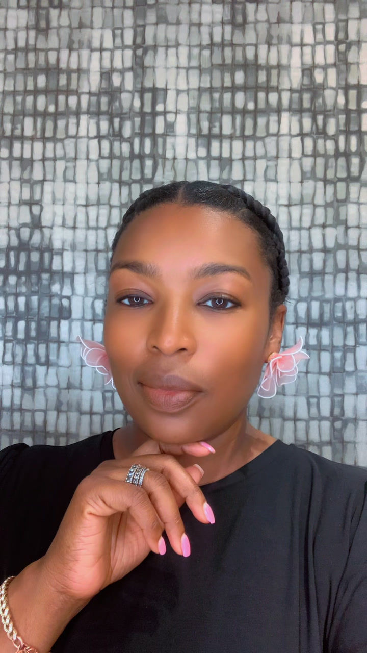Thumbnail: Mesh Flower Earrings
