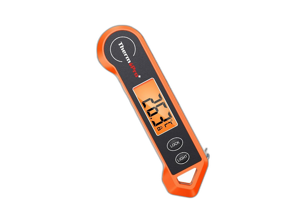 ThermoPro TP19H Digital Meat Thermometer on a cream product tile
