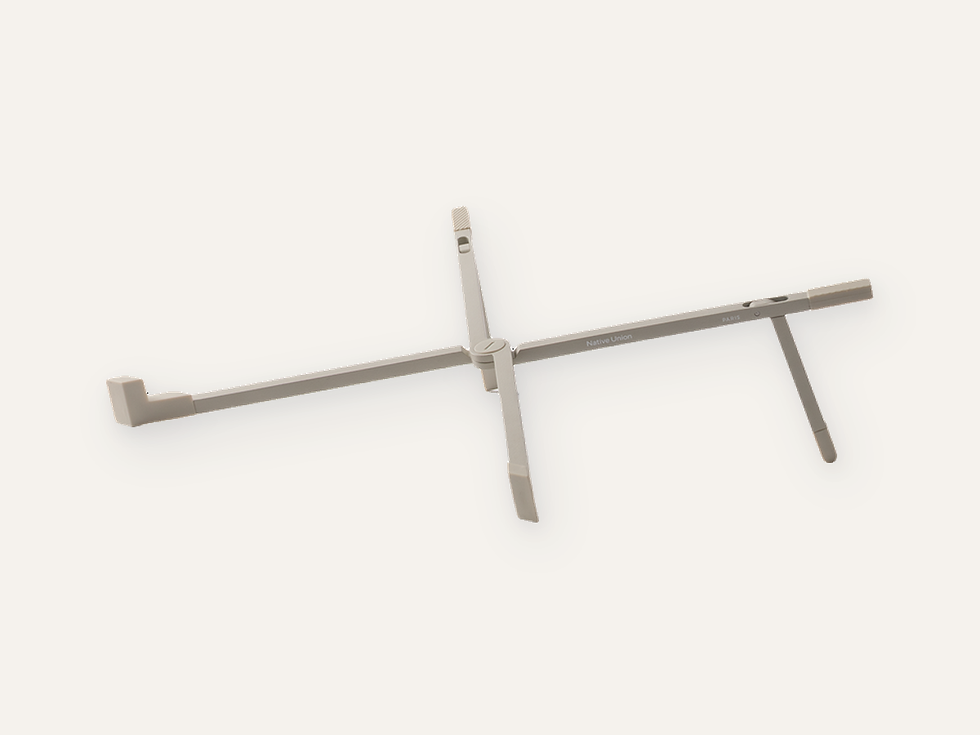 Native Union Fold Laptop Stand product image on a cream Hiinghams tile