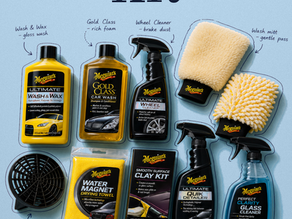 Annotated Hiinghams AI-3D product board for the car wash kit