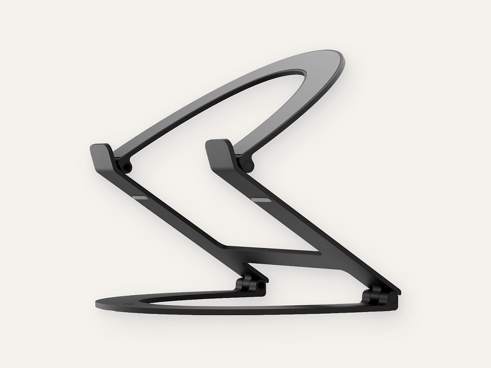 Twelve South Curve Flex laptop stand product image on a cream Hiinghams tile