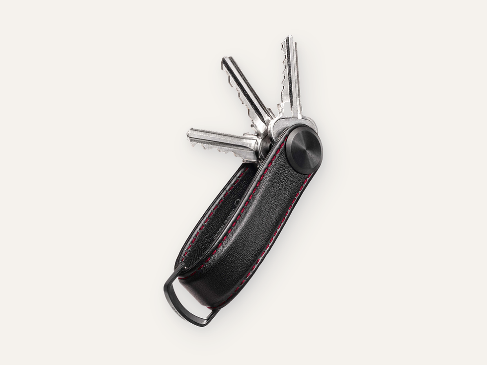 Orbitkey Key Organizer Pro Leather — Obsidian product tile