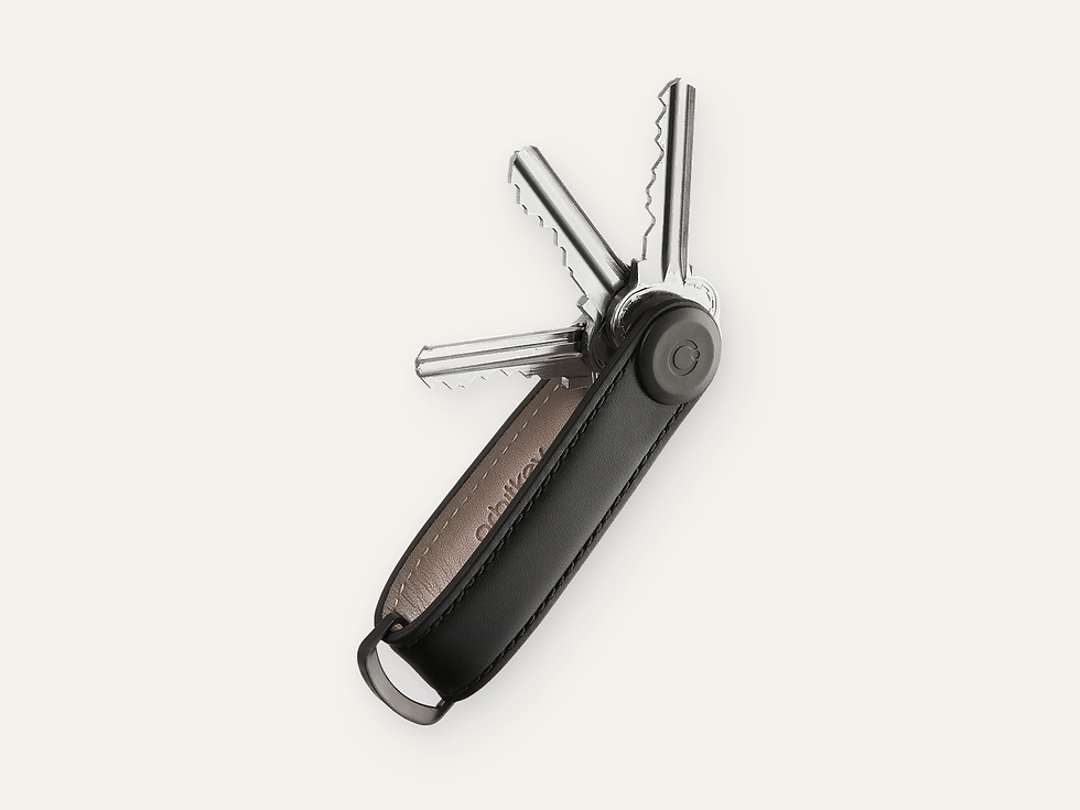 Orbitkey Key Organizer Leather — Black product tile