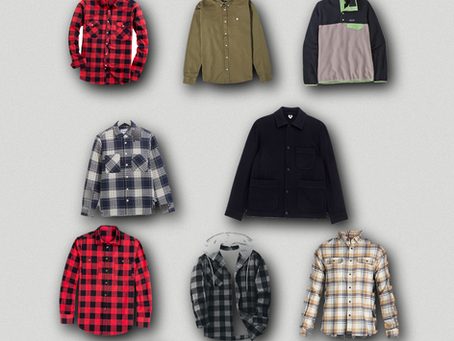 The 2026 overshirt edit Run Club-style 3D product-board graphic